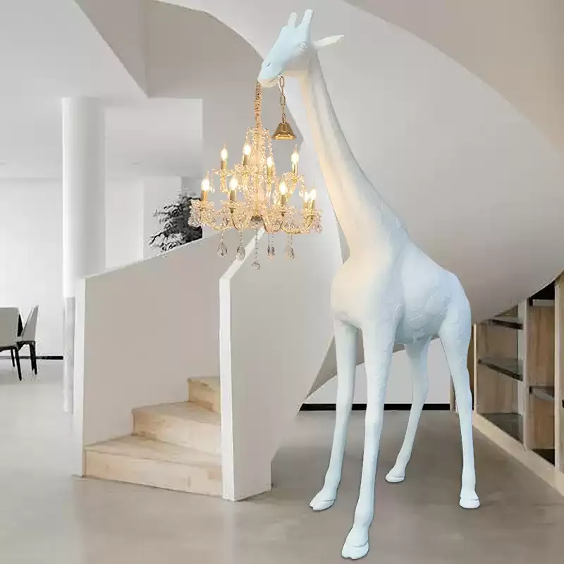 Giraffe sculpt floor lamps  (12).webp