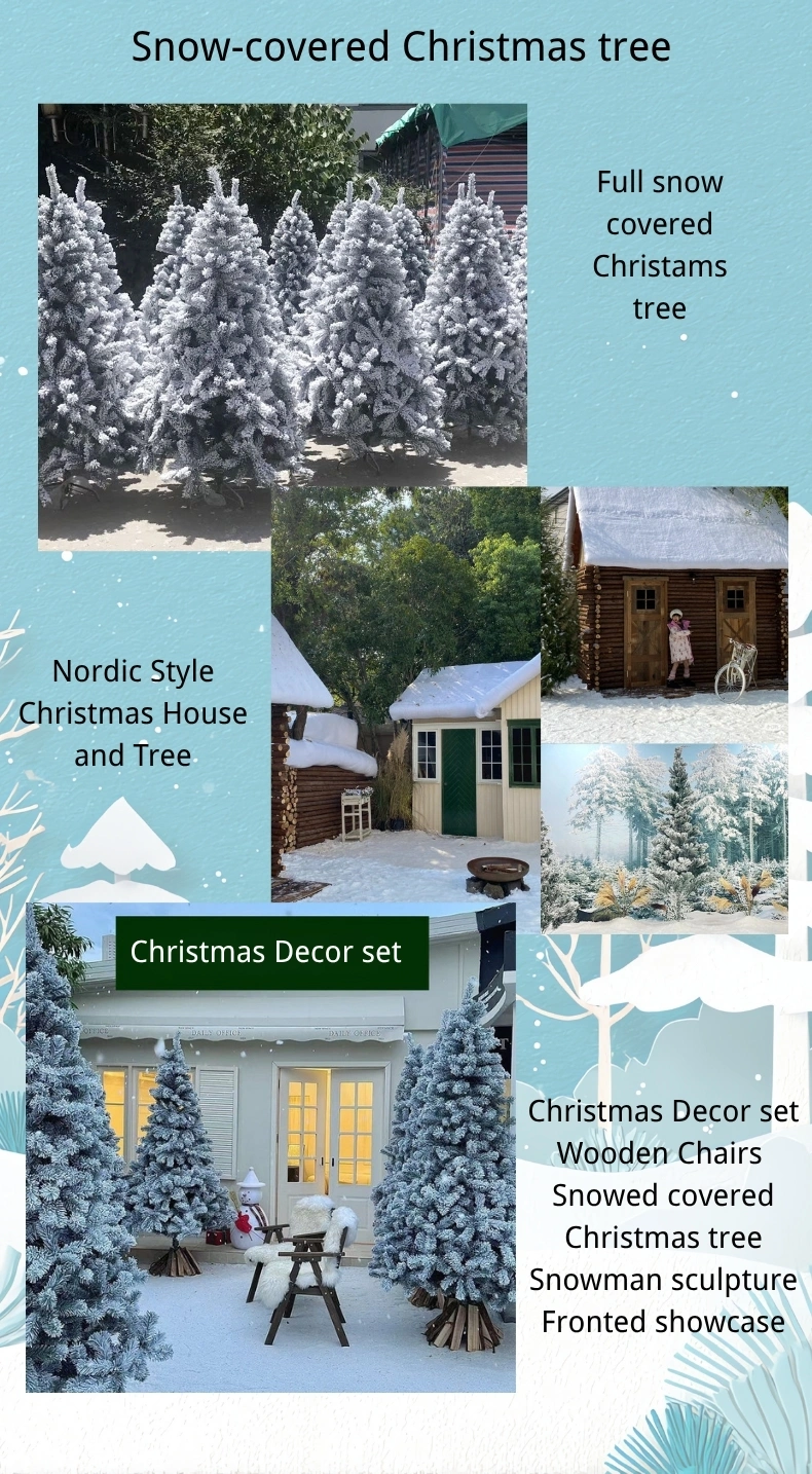 Shopping malls leverage visual merchandising and Christmas-themed displays to create an aesthetic experience