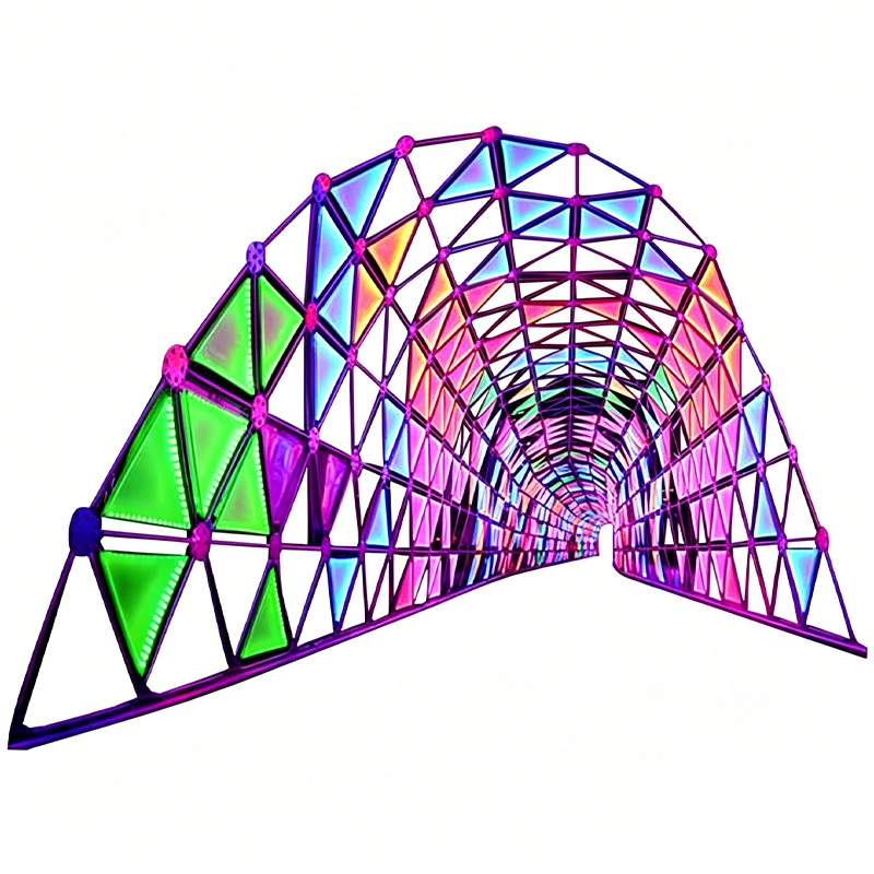 Custom Outdoor LED Tunnel Arch Lighting