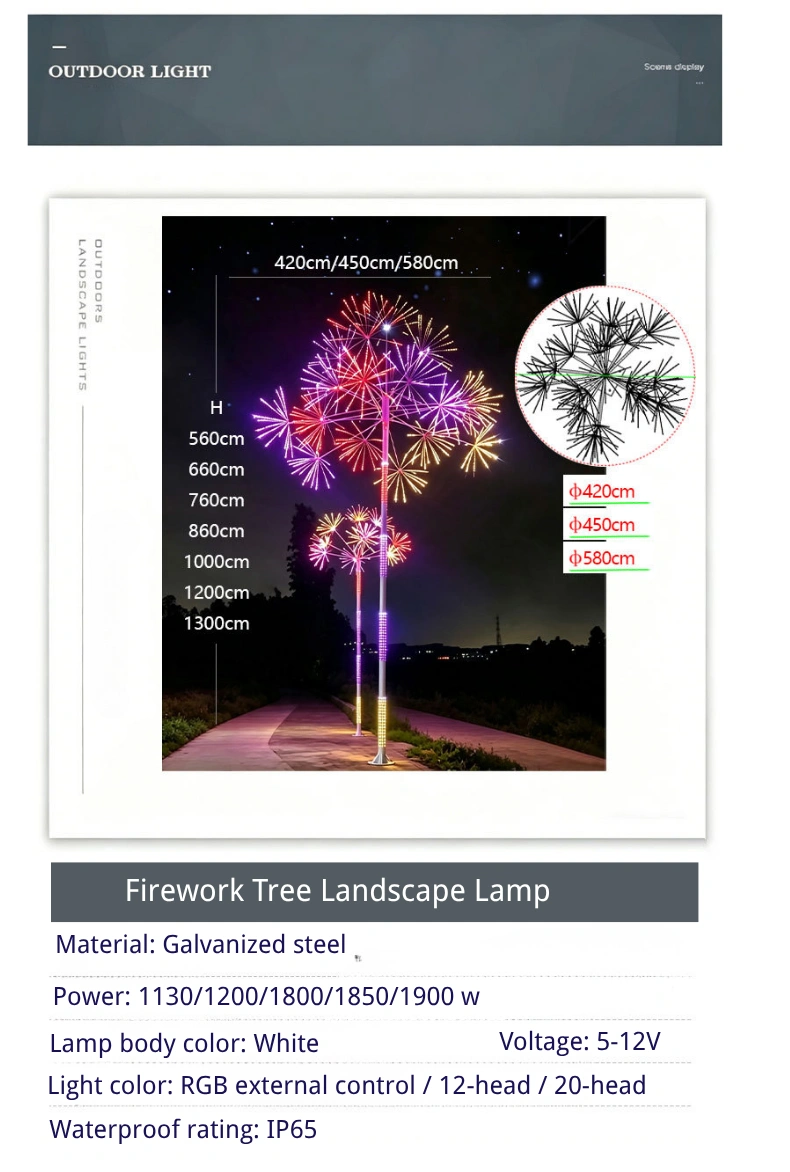 3 Luminous fireworks tree light show -description (3).webp