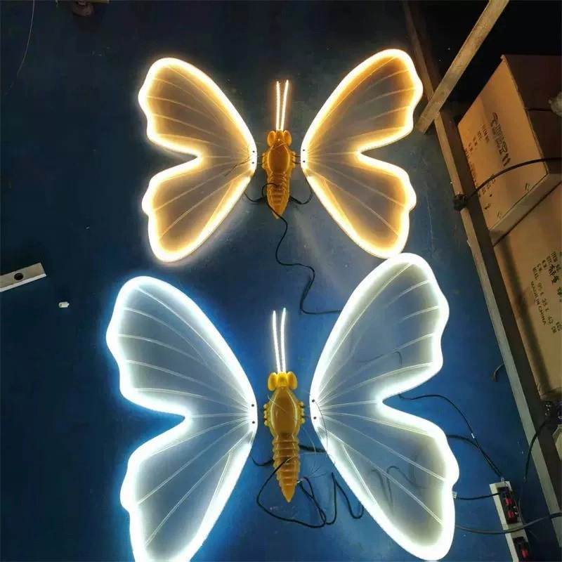 LED Butterfly Tree Light Outdoor Decor