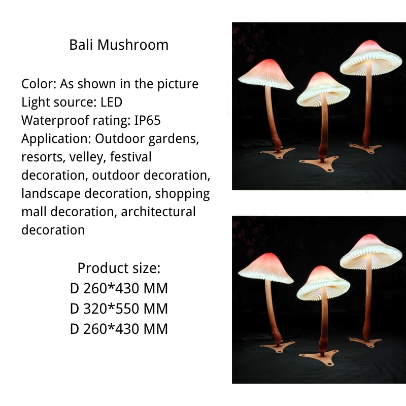 57 Outdoor LED Mushroom Fairyland Light Decor (7).webp