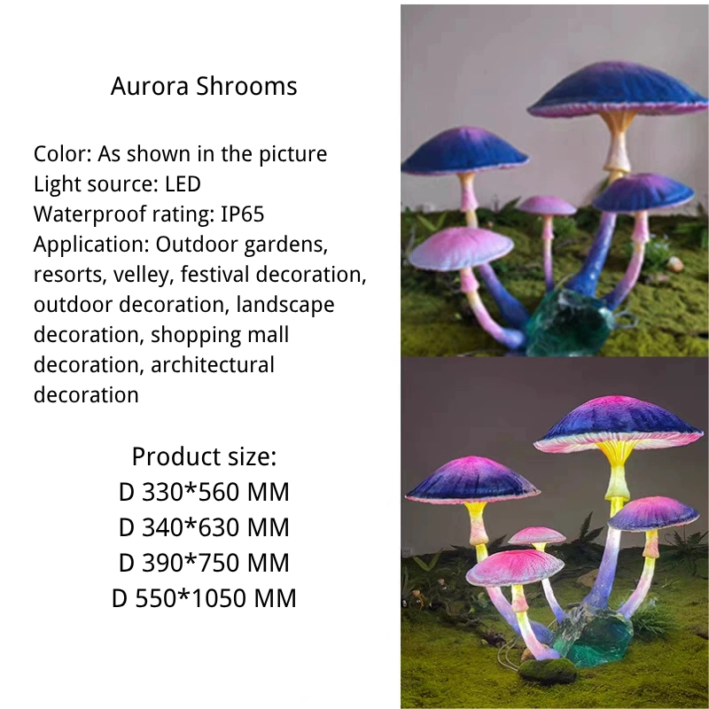 57 Outdoor LED Mushroom Fairyland Light Decor (10).webp