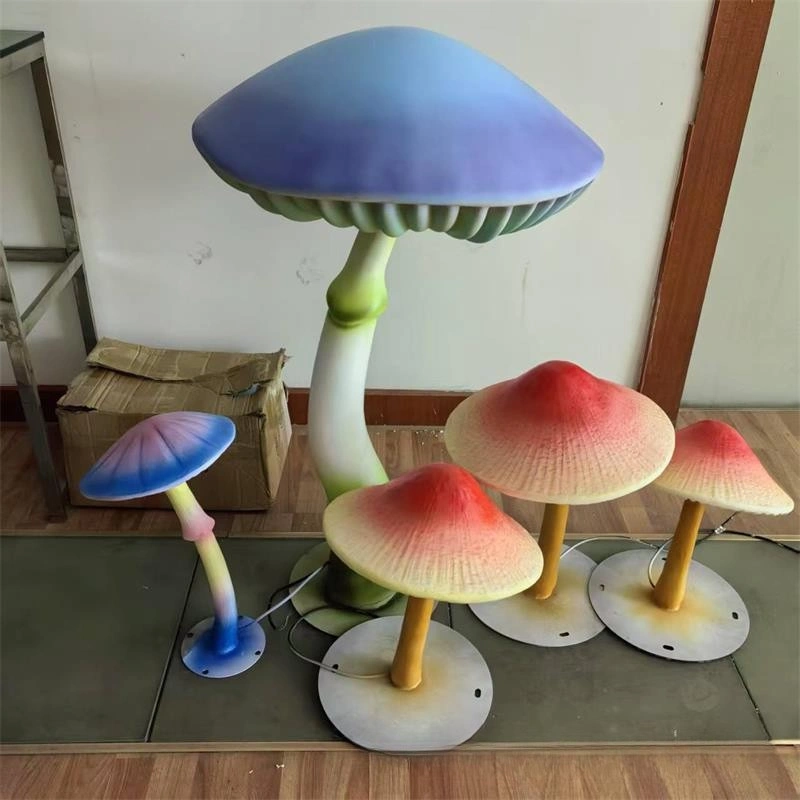 Fairyland Style Luminous LED Mushroom Outdoor Garden Decor