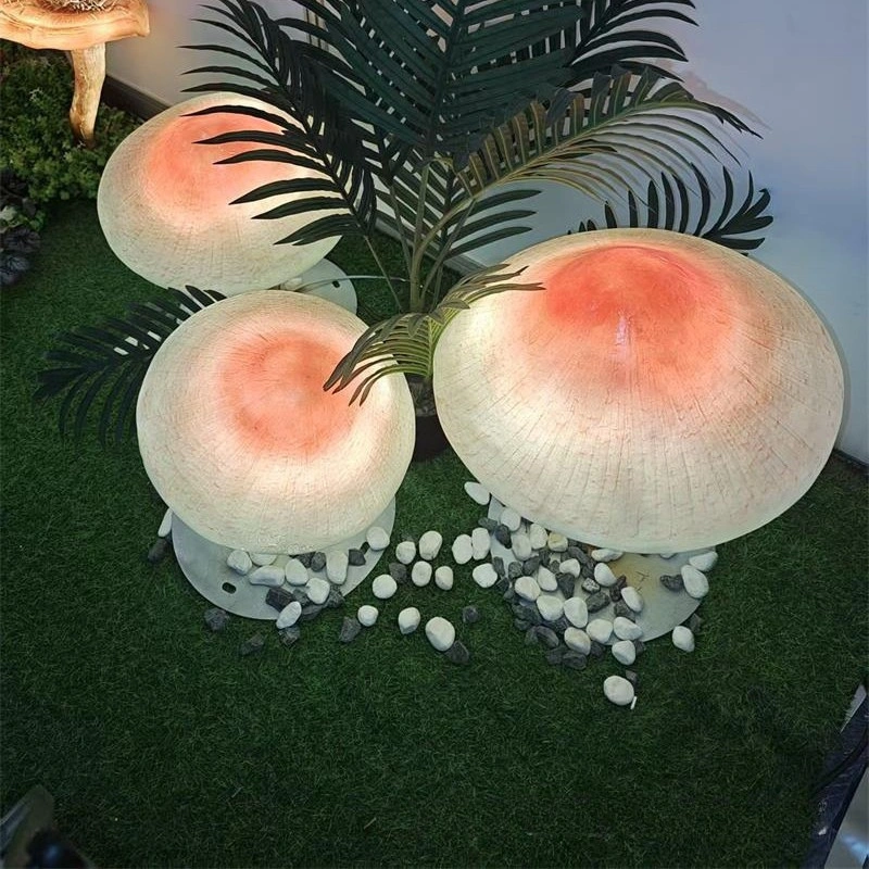 Fairyland Style Luminous LED Mushroom Outdoor Garden Decor