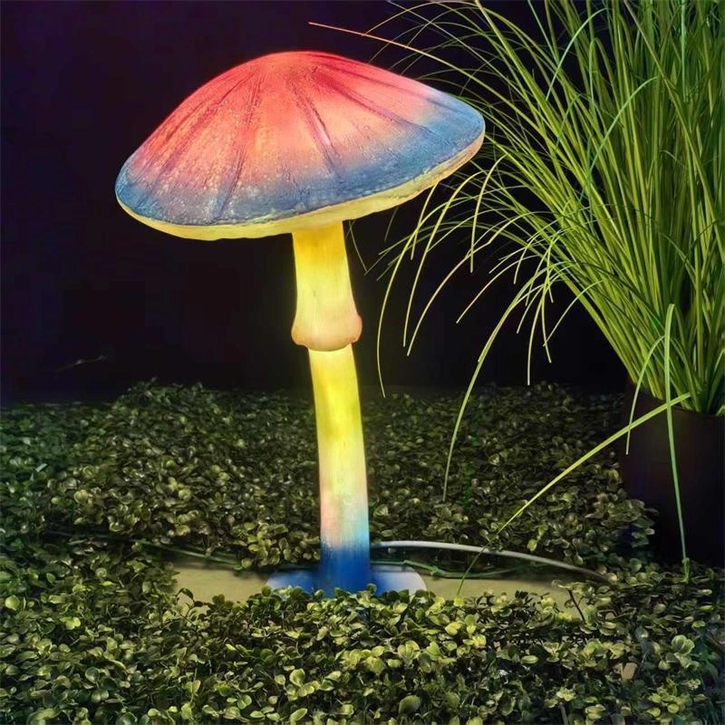 Fairyland Style Luminous LED Mushroom Outdoor Garden Decor