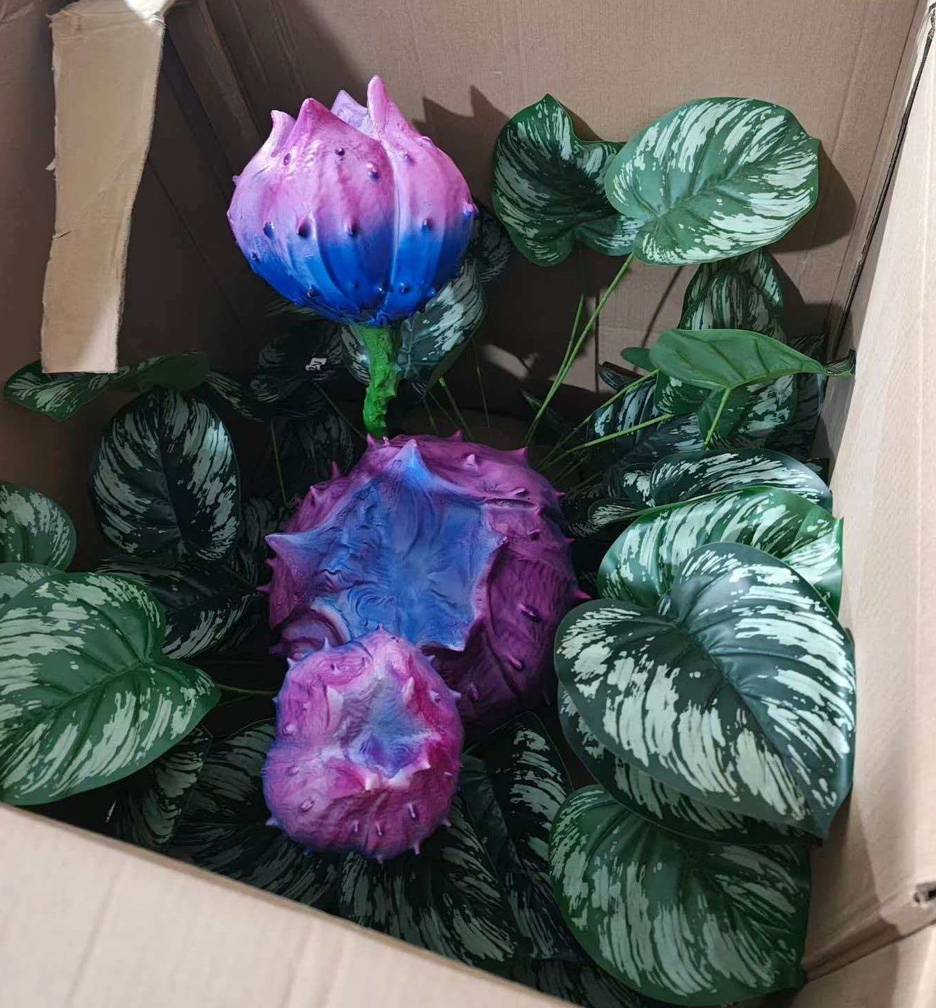 Glowing Forest LED Light Set - Corpse Flower Simulated Plant for Artificial Scenery