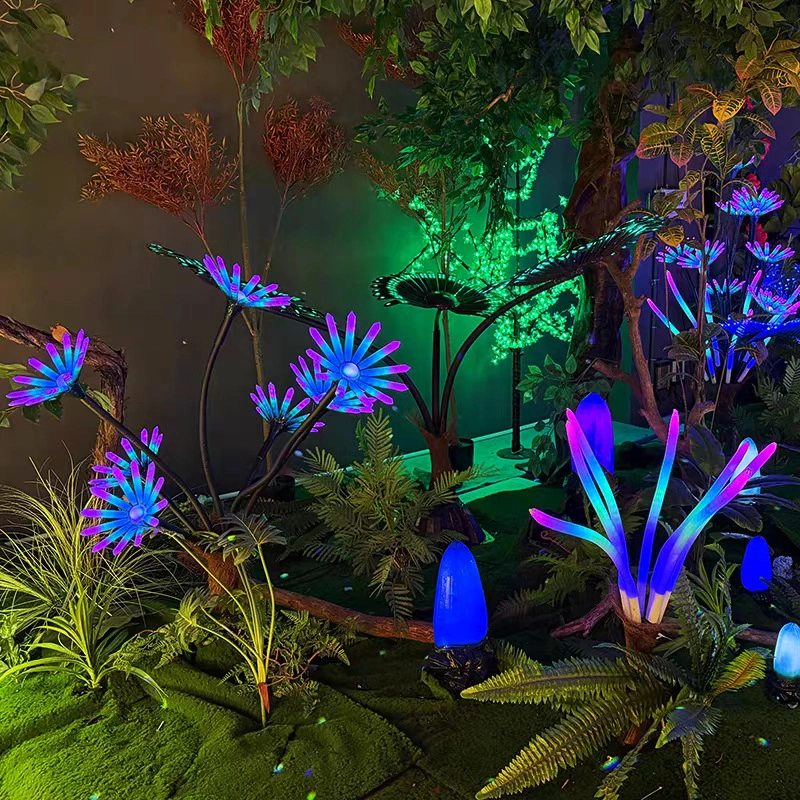 Glowing Forest LED Light Set - Chrysanthemum Tree in the Dream