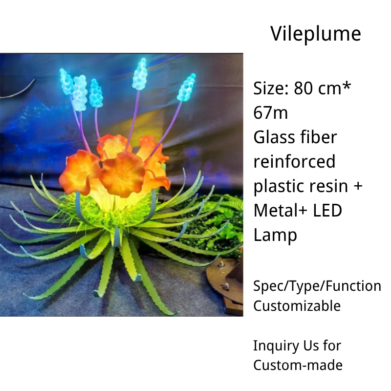 64 Glowing Forest LED Light Set - Vileplume (1).webp