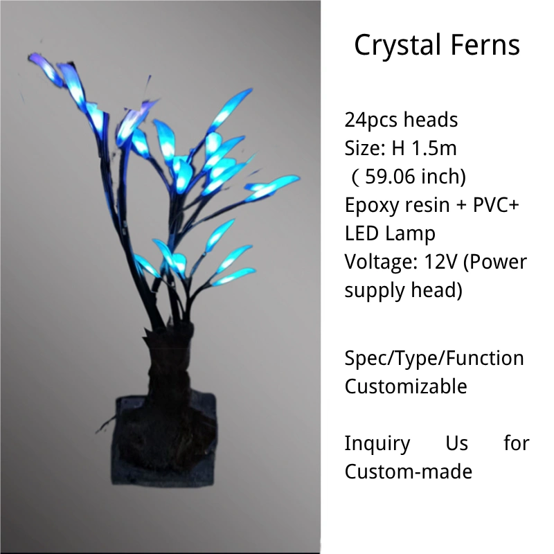65 Glowing Forest LED Light Set - Crystal Ferns (3).webp