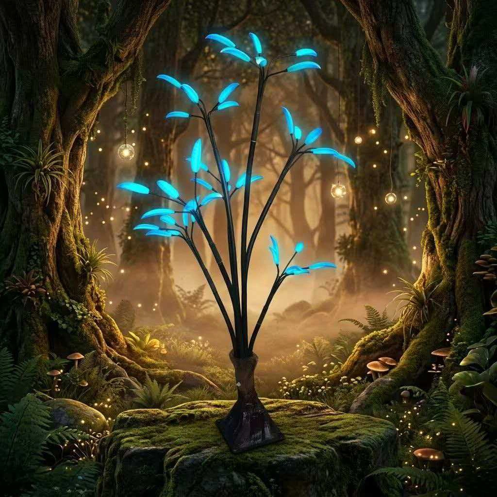 The Glowing Theme Park Decor Set -Alien Lotus Pods-Color LED product