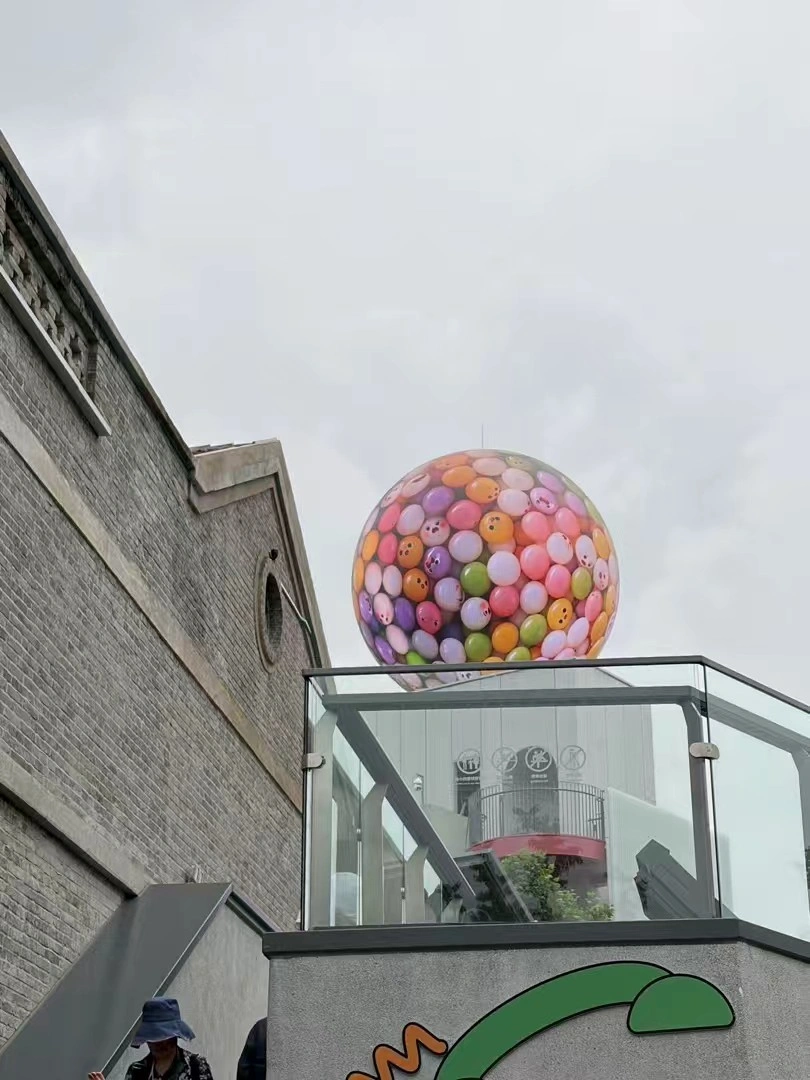 Outdoor LED Display for City Landmark Building Installation