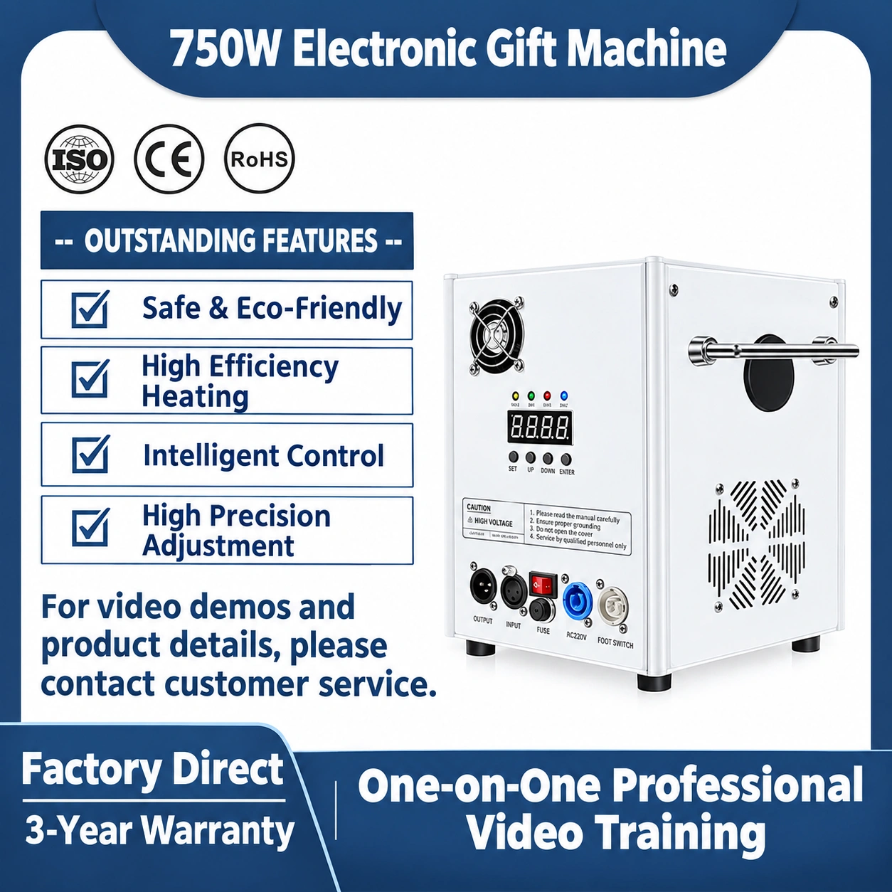 Electronic Sparkler Machine For stage and Event Celebration