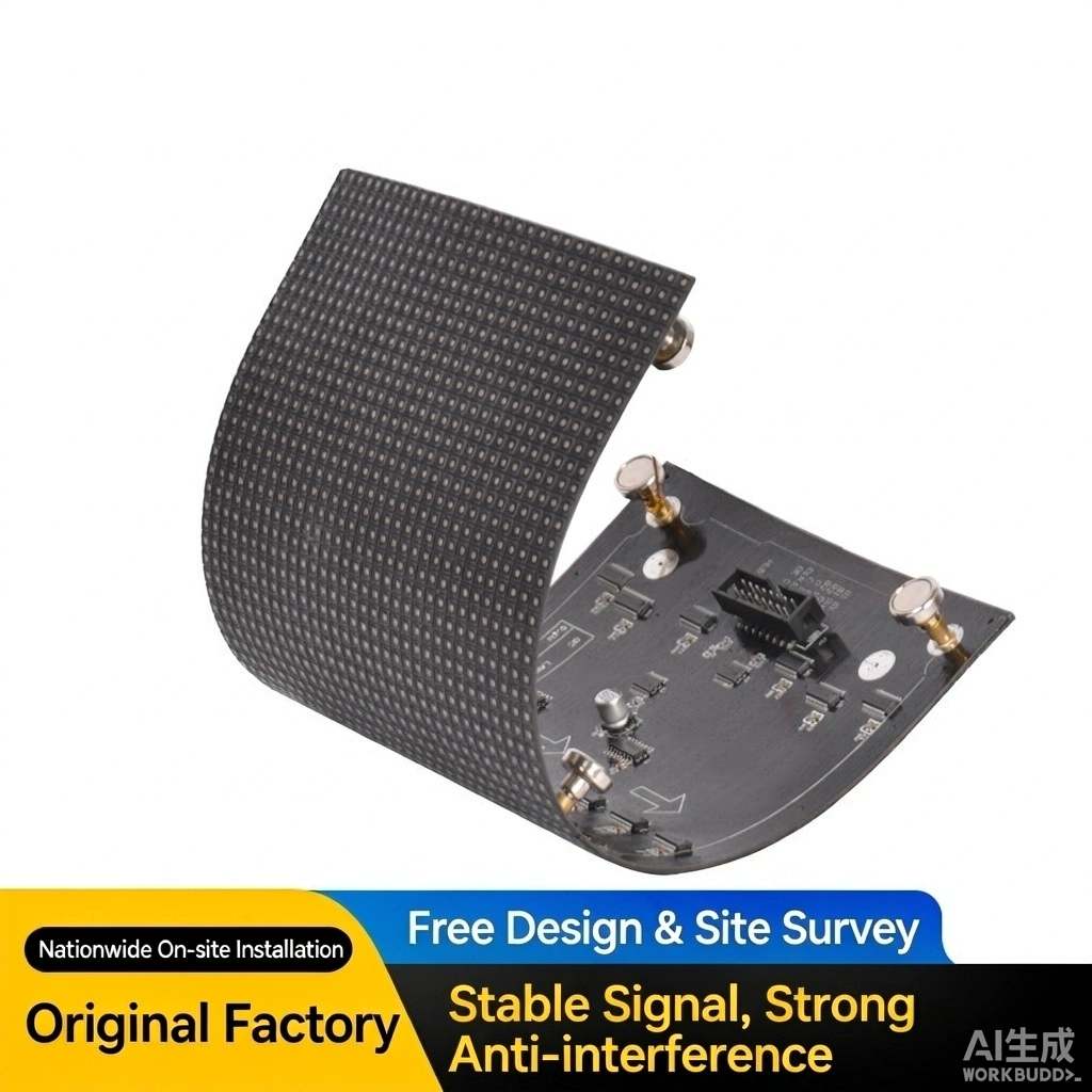 Indoor & outdoor electronic advertising LED screen  module factory